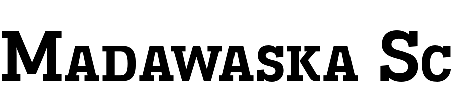 Madawaska Sc Rg Bold cкачати шрифт безкоштовно